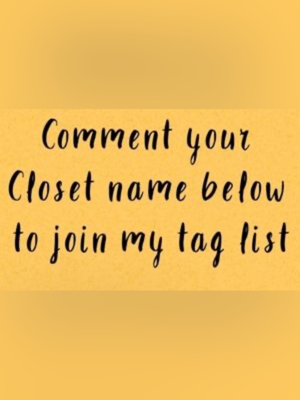 Add your name so I can tag u when I do a show